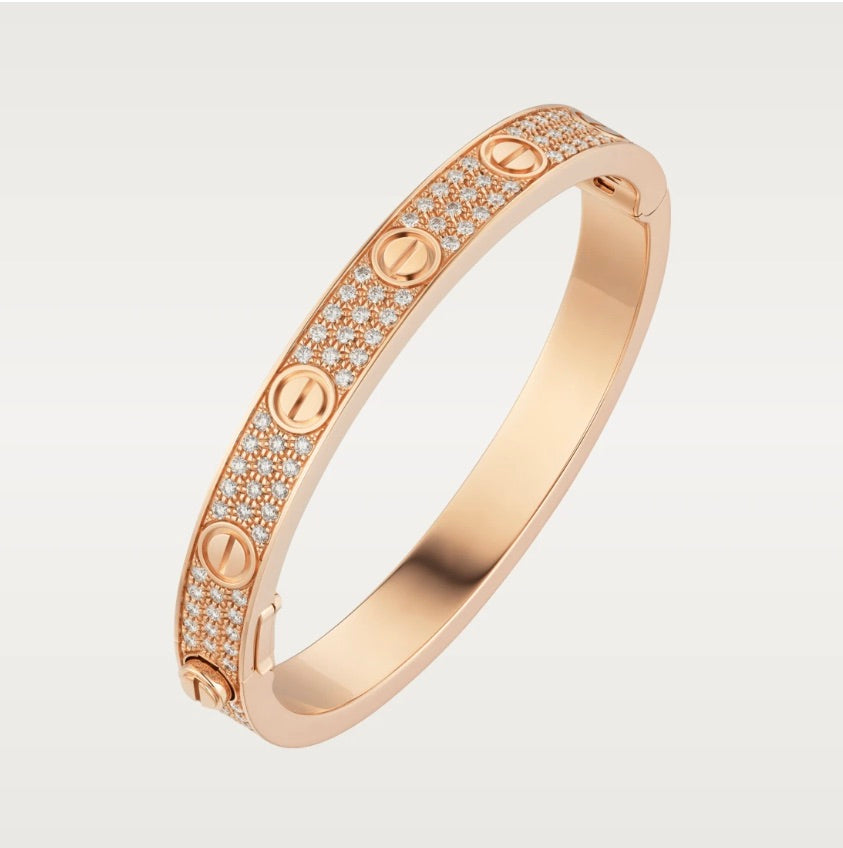 LOVE bracelet - Paved