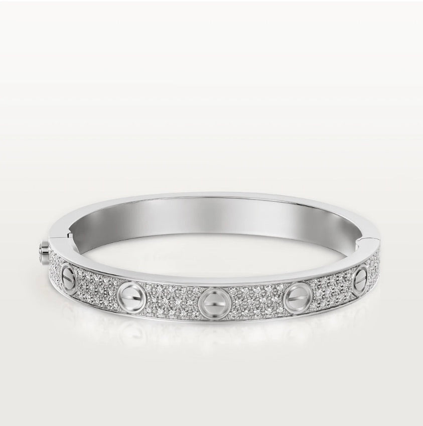 LOVE bracelet - Paved