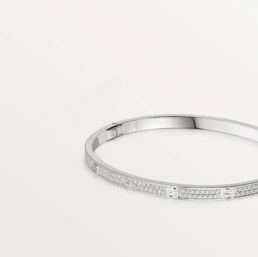 LOVE bracelet, Small Model - Paved